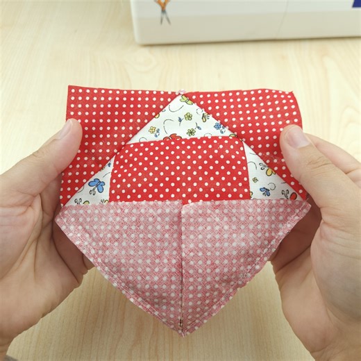 Patchwork pattern work. Great method | El Sanatları ve Hobi