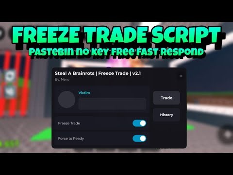 FREEZE TRADE SCRIPT | PASTEBIN | NO KEY | FAST REPOND FAST ACCEPT/READY | JAJAHUD NEW