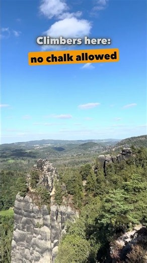The Rocks Where Chalk Is Banned: Schrammsteine, Saxon Switzerland 🧗