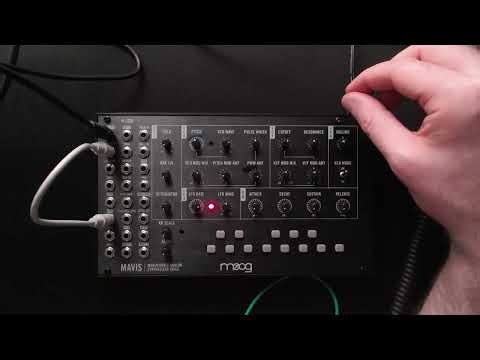 Moog Mavis: LFO to 1V/OCT