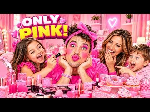 Everything Turns PINK for 24 Hours! The Anazala Family