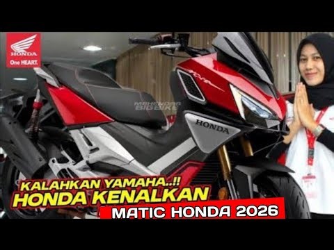 ARRIVING IN INDONESIA❗NEW 2026 HONDA SCOOTER BEATS 2026 NMAX TURBO