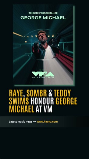 Raye, Sombr And Teddy Swims Honour George Michael At VMAs | #vmas2026