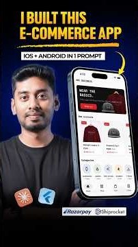 I Built a Full E-Commerce App With ONE AI Prompt 🤯