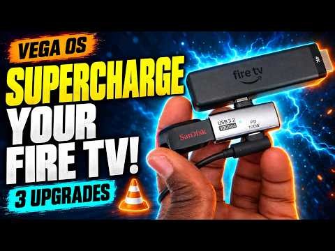 Supercharge Your Vega OS Firestick?! 👀 3 Upgrades That Actually Help