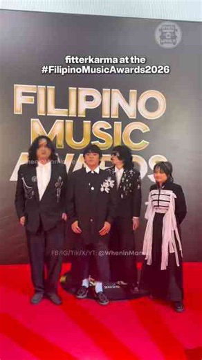 Fitterkarma brings the energy to the Filipino Music Awards