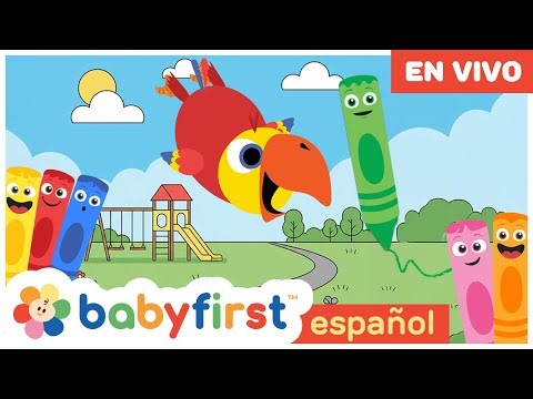 EN VIVO: Primeras palabras para niños con Larry el loro | Huevo Sorpresa | Vocabulario | BabyFirst