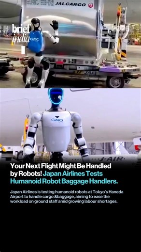 Robots Take Over the Runway: Japan Airlines Trials AI Cargo Loaders.