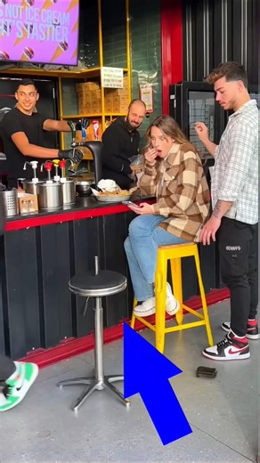 Broken Chair Prank! Crazy Funny Moment!#funny #usa #chair #shorts