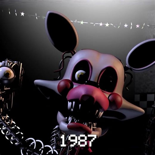 FNAF Mangle Animation over the years
