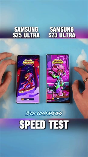 🤯SAMSUNG S25 ULTRA VS SAMSUNG S23 ULTRA SPEED TEST 💥🥶