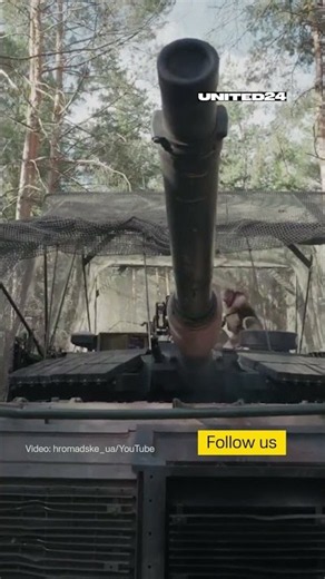 Abrams Tank Equipped With Anti-Drone Protection In Service In Ukraine #warinukraine