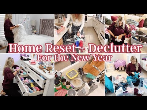 Home Decluttering and Reset for 2026 / Find your Cleaning Style / Clean and Declutter With Me