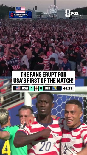 ABSOLUTE SCENES IN WASHINGTON DC AFTER BALOGUN'S GOAL 🔊