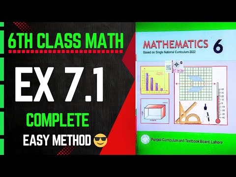 Class 6 Math Exercise 7.1 Complete Solution | Step-by-Step