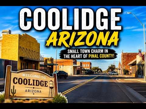 Driving Through Coolidge, Arizona | Arizona Small Town Adventure
