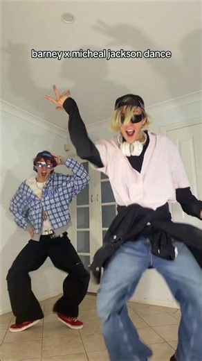 Barney & Friends x Michael Jackson Dance #michealjackson #dance #barney Barney Michael Jackson