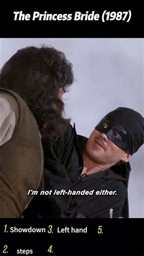 The Princess Bride (1987) | Duel at the Cliffs of Insanity