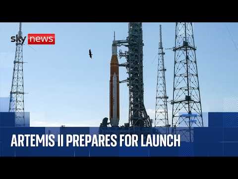 Astronauts prepare for NASA's Artemis II launch