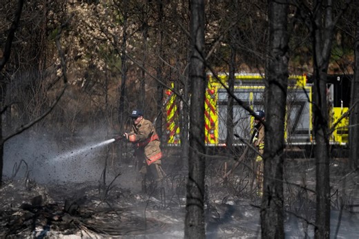 See maps of wildfires still burning in Georgia and Florida