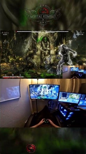 MKX - Predator vs Alien - Xenomorph Wins the Franchise Fight #MKX #Alien
