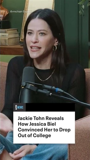Jackie Tohn and Jessica Biel go way back. (🎥: Armchair Expert)