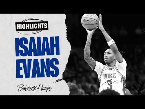 Isaiah Evans | 2025-26 Season Highlights | Duke