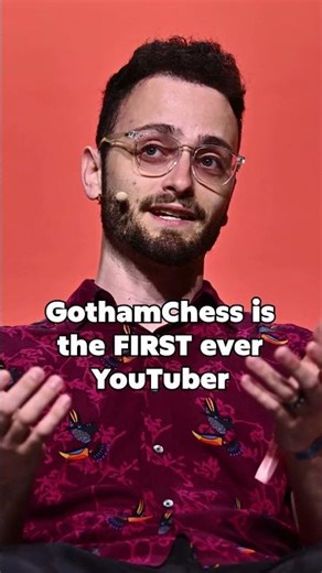 Levy Rozman, AKA GothamChess, is the FIRST ever YouTuber...