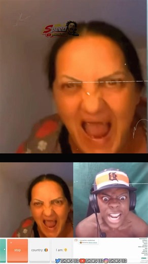 🔥 IShowSpeed’s Most Unexpected Omegle Moment 😂👵 #shorts