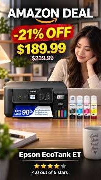 Epson EcoTank ET-2800: Cartridge-Free Home Printer