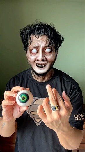 DEVIL'S EYE BALL (PART 2) 👹🧙🏻👁️⚾ #shorts #youtubeshorts #cricket #unboxing #ball #funny #horror