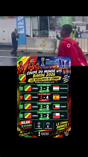 Diables Rouges U15 : 3 victoires sur 4 à la Coupe du Monde U15