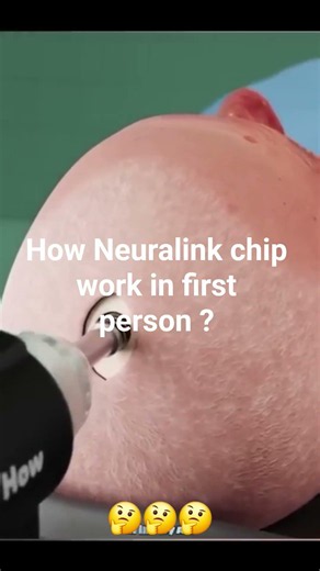 How Neuralink chip work in first person ?