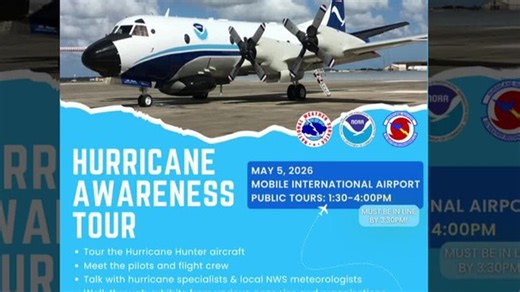 Hurricane Hunters headed to Mobile: What to know before the Hurricane Awareness Tour | Haystack News