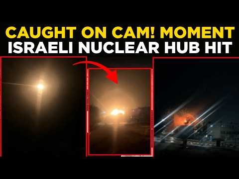 IRAN HYPERSONIC STRIKE LIVE | Iranian Strike Targets Israeli Nuclear Site - Moment Before Strike