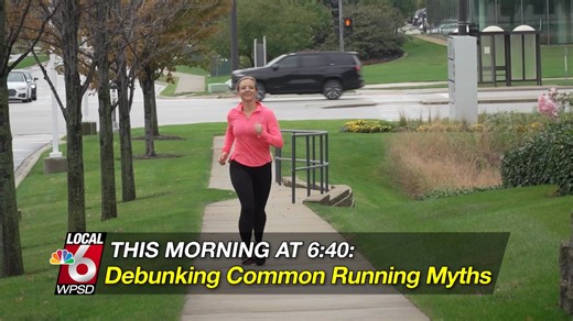 This morning at 6:40, debunking common running myths. Join us on Local 6 Today! | WPSD-TV