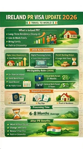 🇮🇪#PR visa update 2026