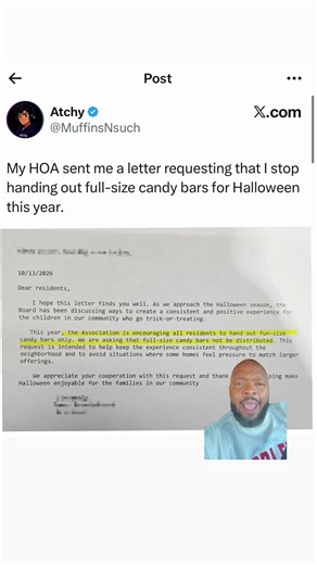 HOA Told Me to Stop Giving Full-Size Candy Bars, So I Gave Out a Lamborghini