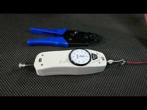 Testing Crimp Force With a Spring Tension Tester | Reliability Solutions