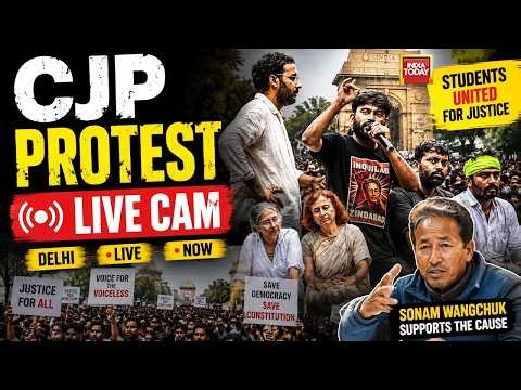 CJP Protest In Delhi LIVE: CJP | Delhi Jantar Mantar Protest Live| NEET Protests Live| Delhi Protest