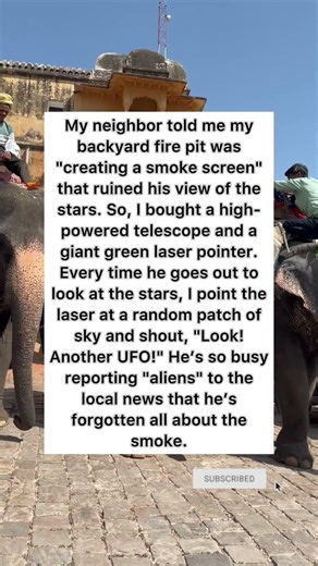 UFO Sightings in My Backyard 👽 #pranks #funny #shorts