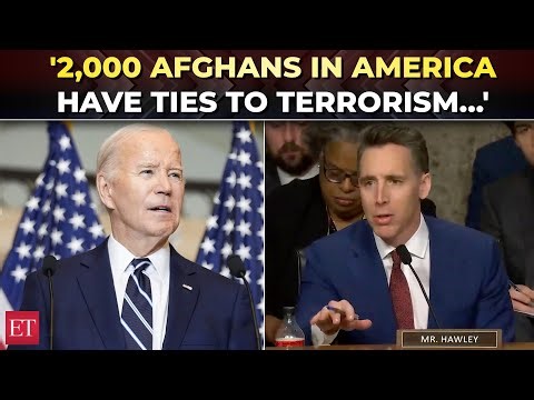 'Biden let Afghans with no ID enter US!': Hawley shocks Senate at fiery ‘Op Allies Welcome’ hearing