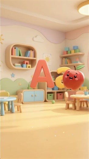 👉 Belajar Huruf A untuk Anak TK | A untuk Apel 🍎 | Edukasi Anak