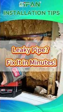 PEX Pipe Leaking? Fix It in Minutes With Press Fittings