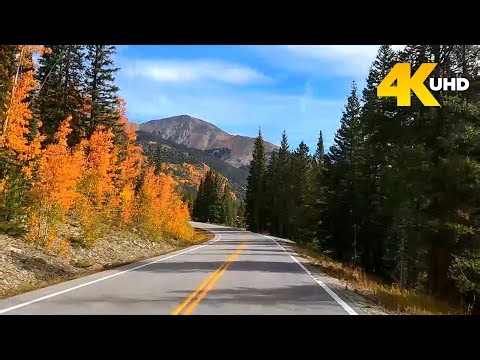 Cottonwood Pass 4K Driving Tour | Colorado Mountain Scenic Drive