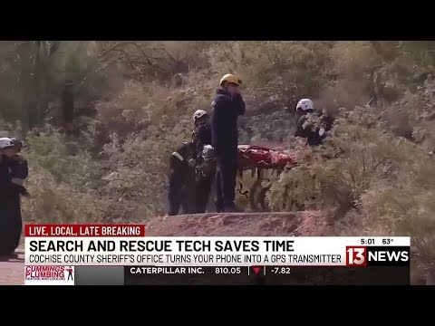 Cochise County search and rescue uses new technology to find lost hikers faster