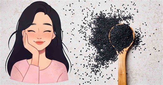 3 ways to combine black sesame seeds to help increase the effectiveness of rejuvenating skin and strong hair