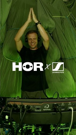 Armin Van Buuren at HÖR x Sennheiser Amsterdam Livingroom 2026