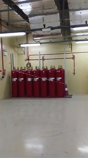 NEW NOVEC 1230 CYLINDER INSTALLATION FIRE SUPERVISORY SYSTEMS BE SAFELY WORK AND NEED FIRST SAFETY