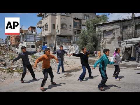 Breakdancing is helping children in Gaza find relief from the trauma of war